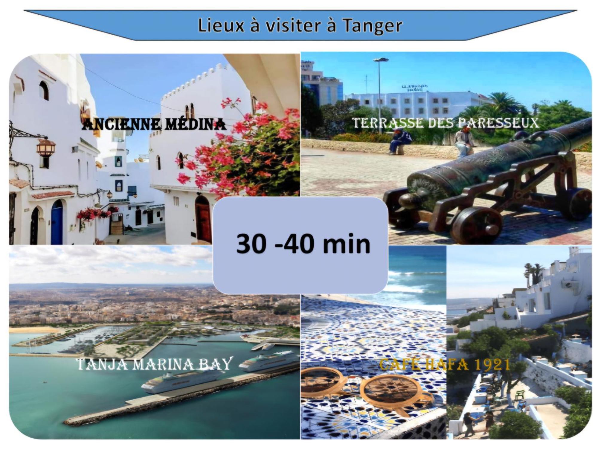 Cosy Apartment Near Beach & Airport Tanger Exterior foto